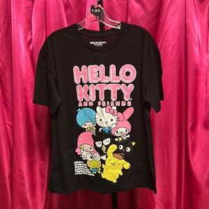New Hello Kitty Black Tee. - 135